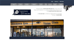 Desktop Screenshot of downtowneyesvisionclinic.com